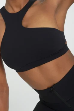 Bronx Cut Out Sports Bra - Black