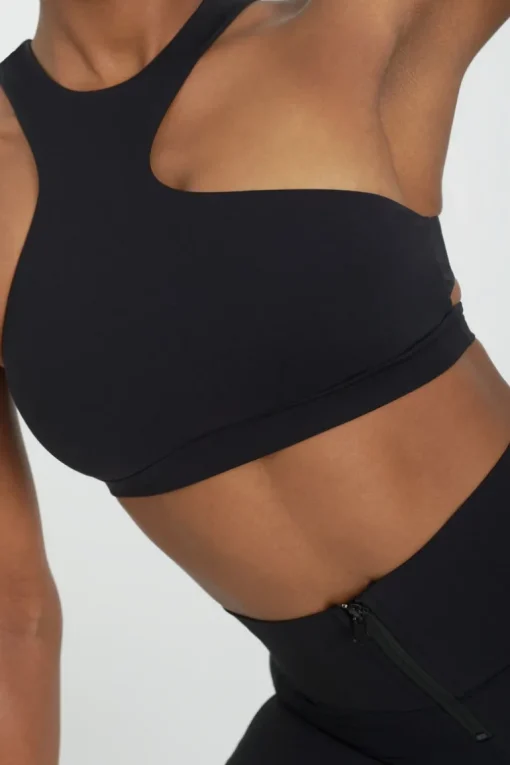 Bronx Cut Out Sports Bra - Black