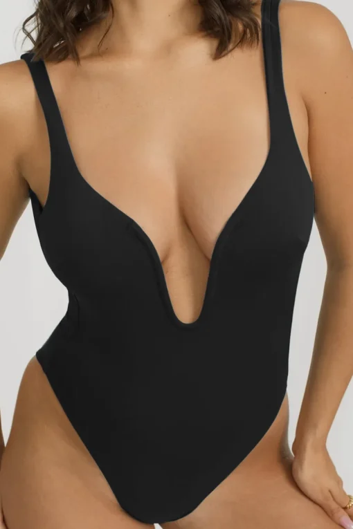 Lana One Piece Full Coverage - Black