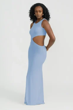 Lottie Maxi Dress - Azure