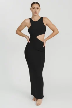 Lottie Maxi Dress - Jet