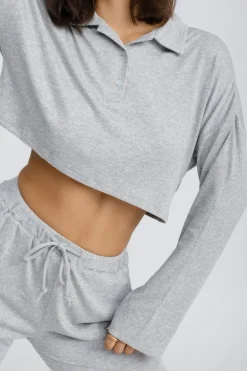 Rory Oversized Crop - Misty
